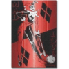 Silver Buffalo Harley Quinn "Mad Love" Card 13-Inch Square Canvas Wall Art