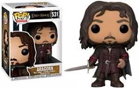 Funko Pops! Funko Pop Movies: Lord Of The Rings-Aragorn Collectible Figure 4 Funko Pops! Funko Pop Movies: Lord Of The Rings-Aragorn Collectible Figure