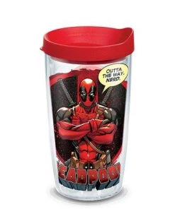 Marvel: Deadpool "Outta The Way, Nerd" 16 Oz. Tervis Tumbler