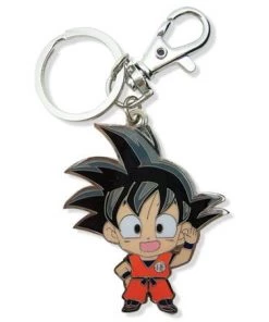 Great Eastern Entertainment Anime Dragon Ball Z - Goku Metal Keychain - Multicolored