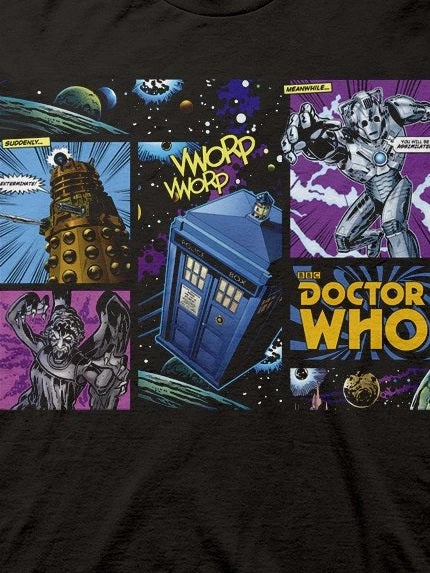 Ripple Junction TV Series Doctor Who - Comics T-shirt 4 Ripple Junction TV Series Doctor Who - Comics T-shirt