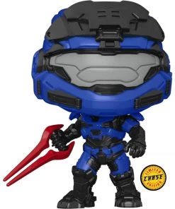 Funko Pops! Funko POP! Games: Halo Infinite Mark V With Blue Energy Sword Vinyl Figure 8 Funko Pops! Funko POP! Games: Halo Infinite Mark V With Blue Energy Sword Vinyl Figure