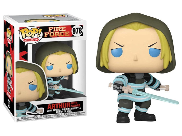 Funko Pop! Animation: Fire Force - Arthur With Sword 3 Funko Pop! Animation: Fire Force - Arthur With Sword