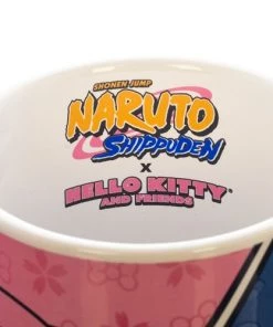 Bioworld Naruto X Sanrio 16 O.z Ceramic Mug Anime