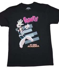 Great Eastern Entertainment My Hero Academia - Ochaco Black Men T-Shirt