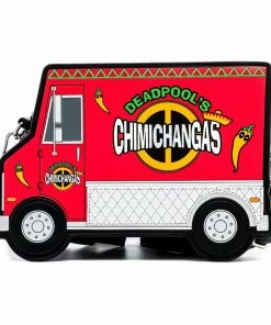 Loungefly Marvel Deadpool 30th Anniversary Chimichangas Food Truck Crossbody Handbag