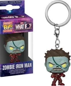 Funko POP! Keychain : What If S2 - Zombie Iron Man