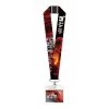 Monogram Godzilla - Red & Black W/Deluxe Card Holder Lanyard