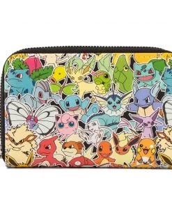Loungefly Pokemon Ombre Zip-Around Wallet
