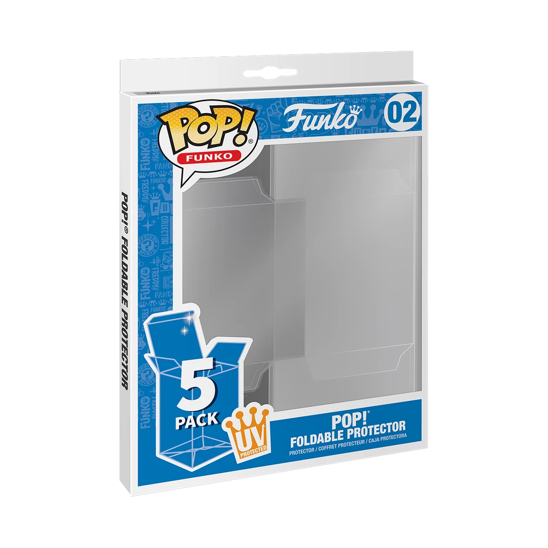 Funko POP! Protector: 5PK Foldable POP Protector (UV) Funko Pops! 3 Funko POP! Protector: 5PK Foldable POP Protector (UV) Funko Pops!