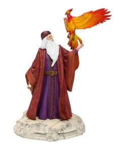 Enesco Harry Potter Professor Dumbledore With Fawkes Figurine