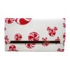 Buckle-Down Mickey And Minnie Mouse Mickey Mouse Peppermint Candy Swirl Ears White Red Women's Wallet 1 Buckle-Down Mickey And Minnie Mouse Mickey Mouse Peppermint Candy Swirl Ears White Red Women's Wallet