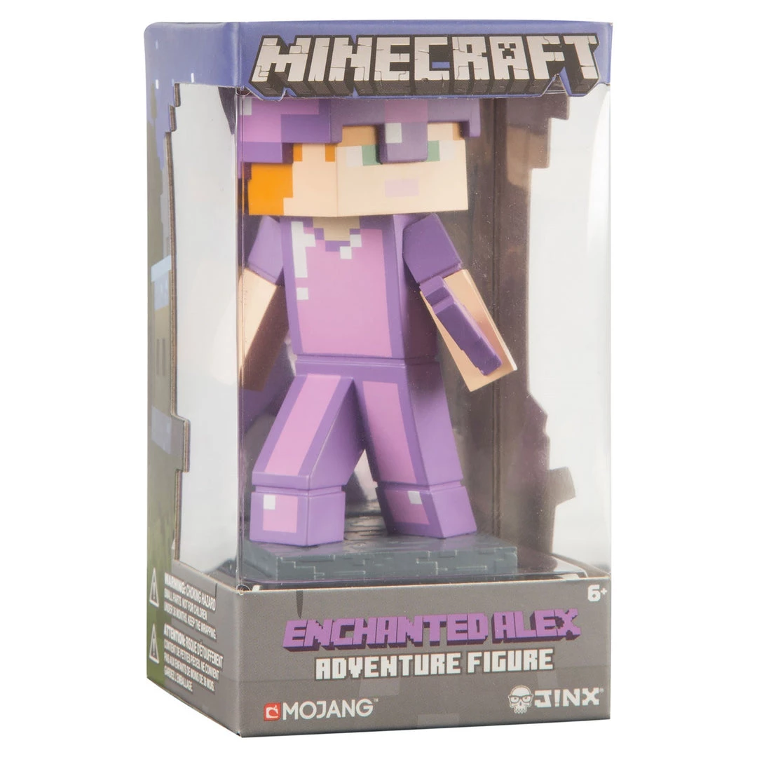 JINX Minecraft Adventure - Vinyl Figure (Enchanted Alex) 4 JINX Minecraft Adventure - Vinyl Figure (Enchanted Alex)