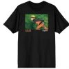 Bioworld Naruto Shippuden Naruto Running Black T-shirt Anime