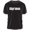Bioworld The Sopranos Logo Black T-shirt T-shirts
