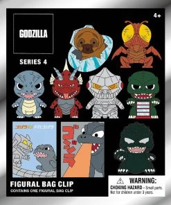 Monogram Godzilla Series 4 3D Foam Bag Clip Blind Bag