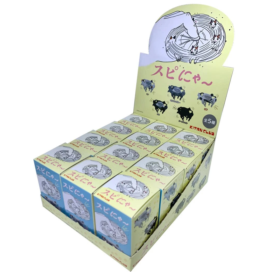 Clever Idiots Inc. Kitan Club Fidget SpiMeow Blind Box 3 Clever Idiots Inc. Kitan Club Fidget SpiMeow Blind Box