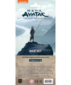 USAopoly Avatar Last Airbender Dice Set 7 USAopoly Avatar Last Airbender Dice Set