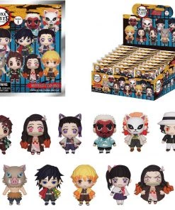 Monogram Demon Slayer Series 1 3D Foam Bag Clip Blind Bag Keychain