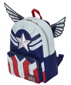 Loungefly Falcon Captain America Cosplay Mini Backpack