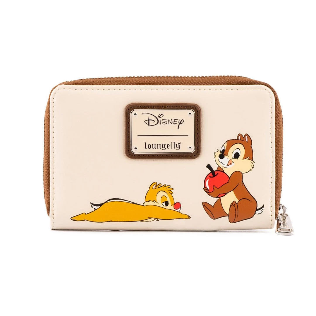 Loungefly Disney Chip And Dale Cherry On Top Zip-Around Wallet 5 Loungefly Disney Chip And Dale Cherry On Top Zip-Around Wallet