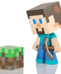 JINX Video Games Minecraft Steve Vinyl Figure