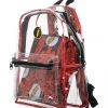 Bioworld DC Comics - The Flash - Clear Transparent School Backpack