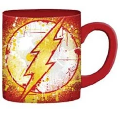 Silver Buffalo DC Comics: Flash Splatter Logo 20 Oz. Mug