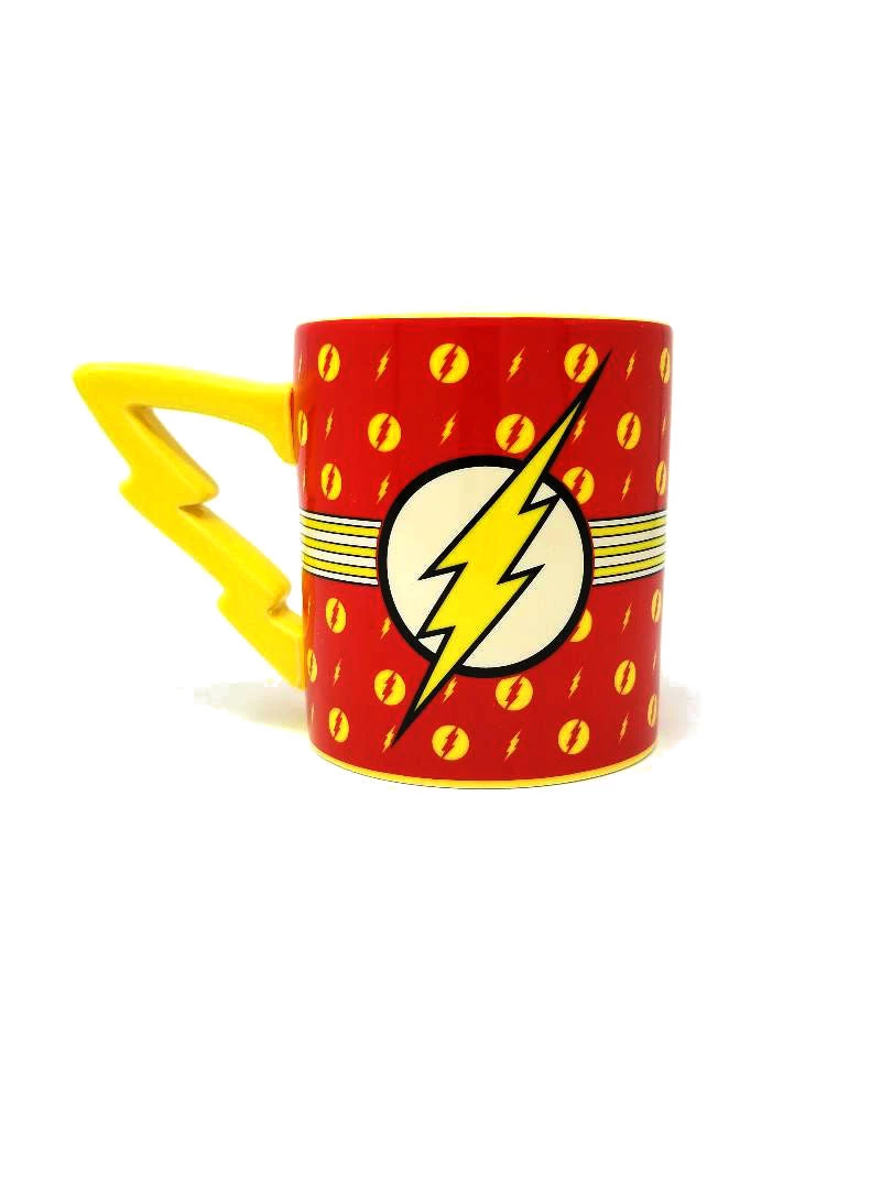 Silver Buffalo DC Comics The Flash Stripes Logo Wrap Ceramic Coffee Mug 20-Ounces 3 Silver Buffalo DC Comics The Flash Stripes Logo Wrap Ceramic Coffee Mug 20-Ounces