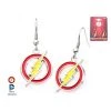 Body Vibe The Flash Logo With Stainless Steel Hook Earrings