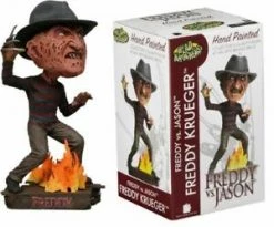 NECA Freddy Vs Jason - Freddy Head Knocker Bobble Head