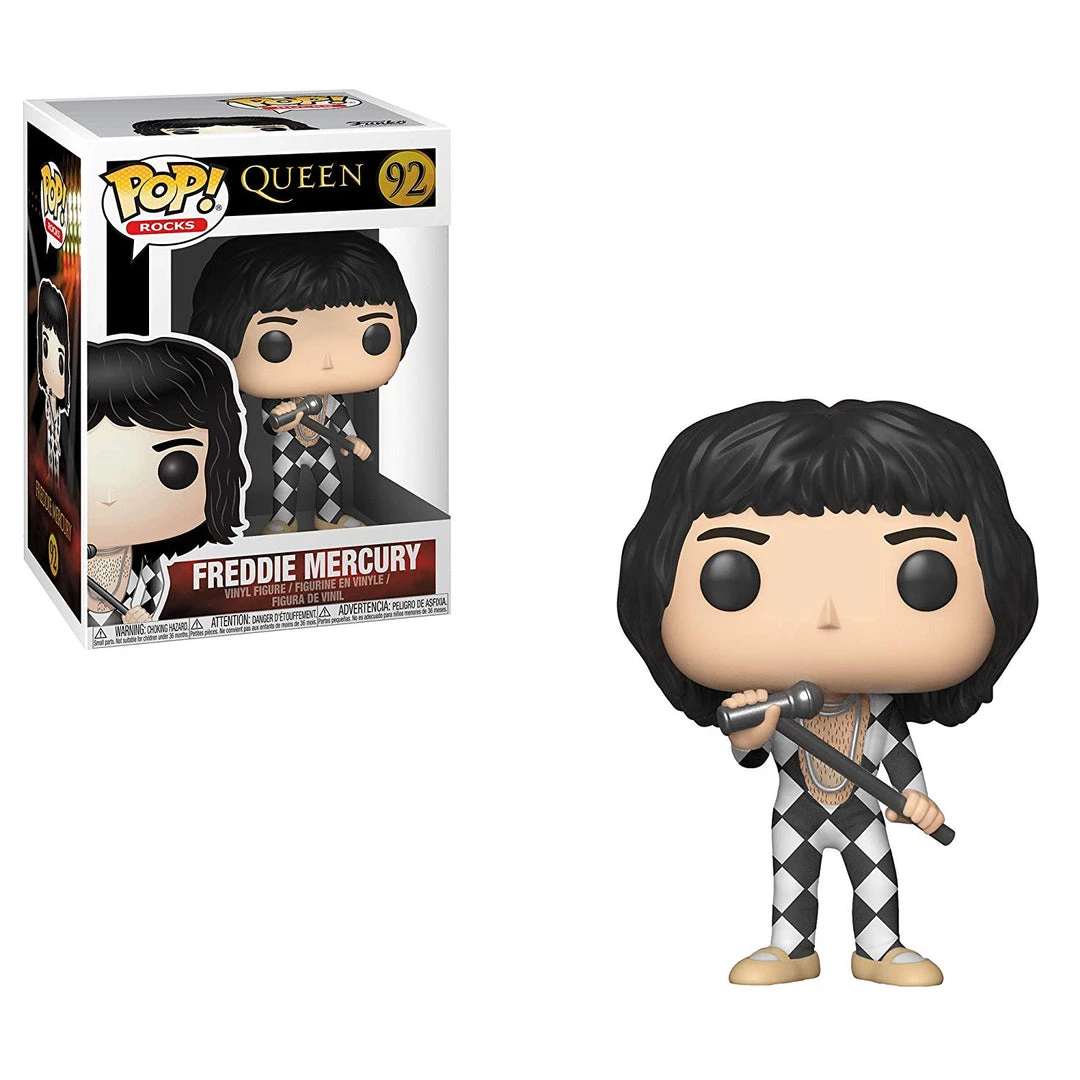Funko Pop Rocks: Queen - Freddie Mercury Toy 3 Funko Pop Rocks: Queen - Freddie Mercury Toy