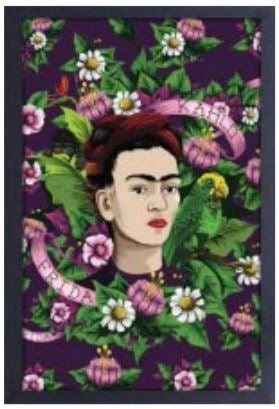 Sign Of The Times Frida Kahlo 11x17-1.25" Crystex Framed Art Home Decor & Posters 3 Sign Of The Times Frida Kahlo 11x17-1.25" Crystex Framed Art Home Decor & Posters