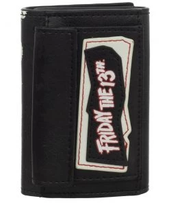 Bioworld Movies Friday The 13th - Jason Voorhees Tri-Fold Chain Wallet