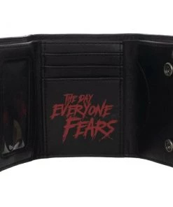 Bioworld Movies Friday The 13th - Jason Voorhees Tri-Fold Chain Wallet