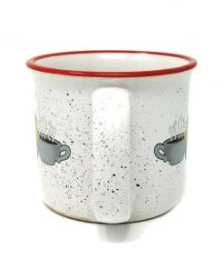 Spoontiques Friends - Central Perk Ceramic Camper Style Mug 14 Oz.