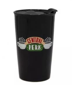 Silver Buffalo Friends 10oz Ceramic Central Perk Travel Mug