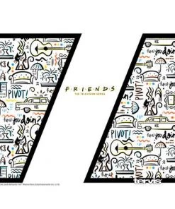 TV Series Friends Pattern 30 Oz. Stainless Steel Tervis Tumbler