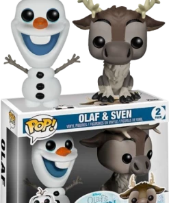 U.C.C. Distributing Olaf’s Frozen Adventure - Olaf And Sven Pop! Vinyl Figure 2-Pack Funko Pops!