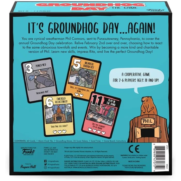 Games & Puzzles Funko Signature Games: Groundhog Day 5 Games & Puzzles Funko Signature Games: Groundhog Day