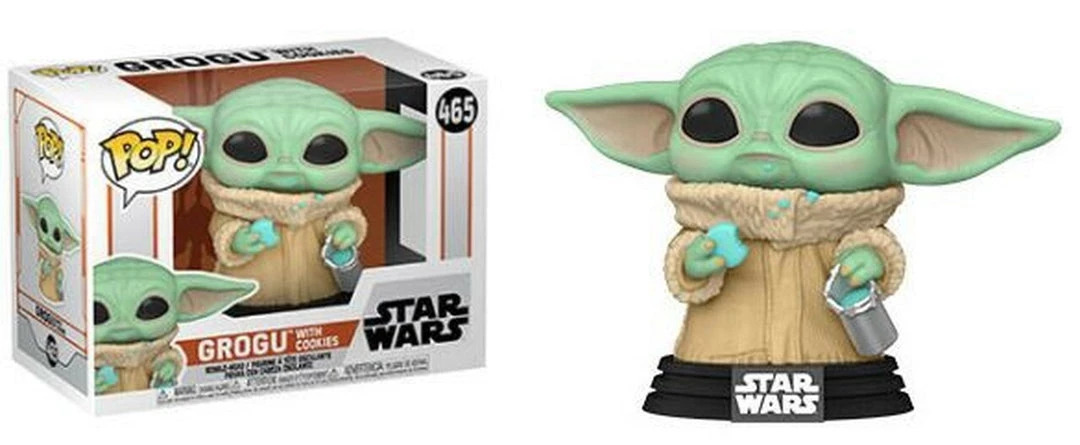 Funko POP! Star Wars: The Mandalorian The Child With Cookies Funko Pops! 3 Funko POP! Star Wars: The Mandalorian The Child With Cookies Funko Pops!