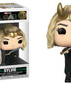 Funko Pop Marvel : Loki- Sylvie W/Cape Funko Pops! 7 Funko Pop Marvel : Loki- Sylvie W/Cape Funko Pops!