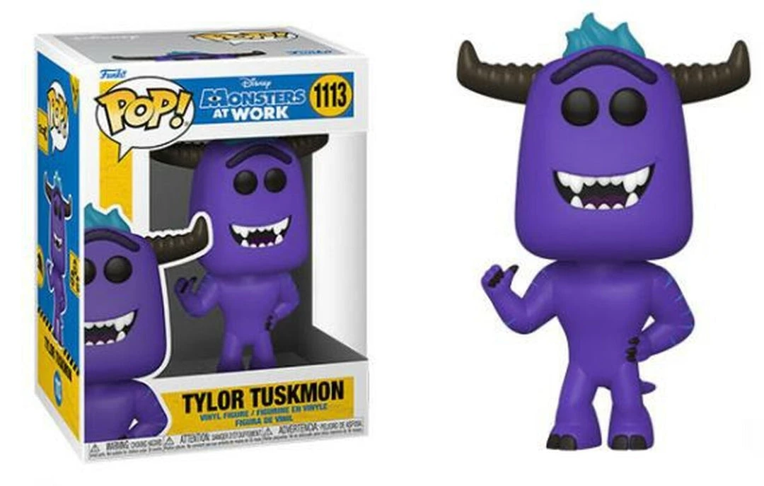 Funko Pop Disney : Monsters At Work - Tylor Funko Pops! 3 Funko Pop Disney : Monsters At Work - Tylor Funko Pops!