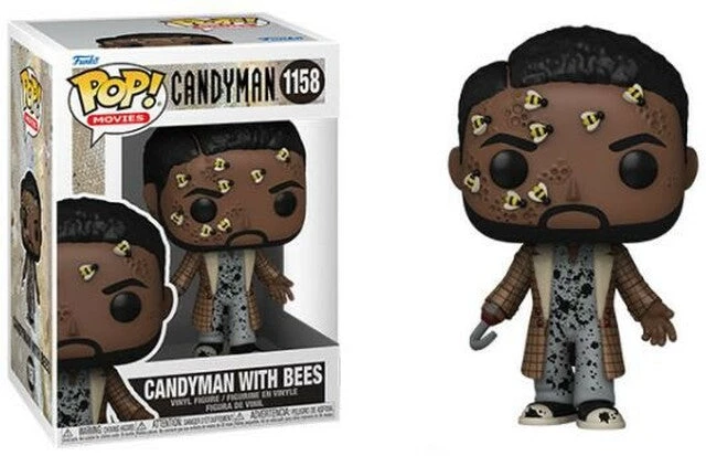 Funko POP Movies Candyman W/ Bees Funko Pops! 4 Funko POP Movies Candyman W/ Bees Funko Pops!
