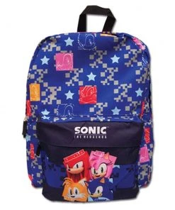Great Eastern Entertainment Sonic The Hedgehog Pattern Backpack