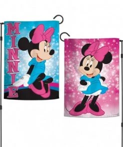 Wincraft Disney Minnie Mouse Sparkle Garden Flag