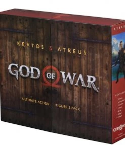 NECA God Of War 4 (2018) Kratos & Atreus 7" Scale Ultimate Action Figure 2 Pack 7 NECA God Of War 4 (2018) Kratos & Atreus 7