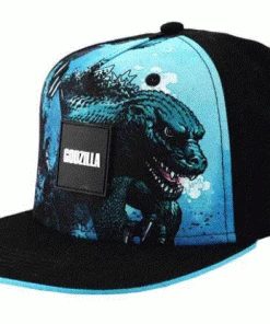 Bioworld Godzilla Sublimated Front Patch Youth Flat Bill Snapback