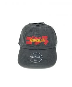 Bioworld Movies Godzilla The Movie Adjustable Strap Adult Pre-Curved Bill Hat