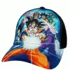 Bioworld Dragon Ball Z Athletic Mesh Pre-Curved Bill Snapback